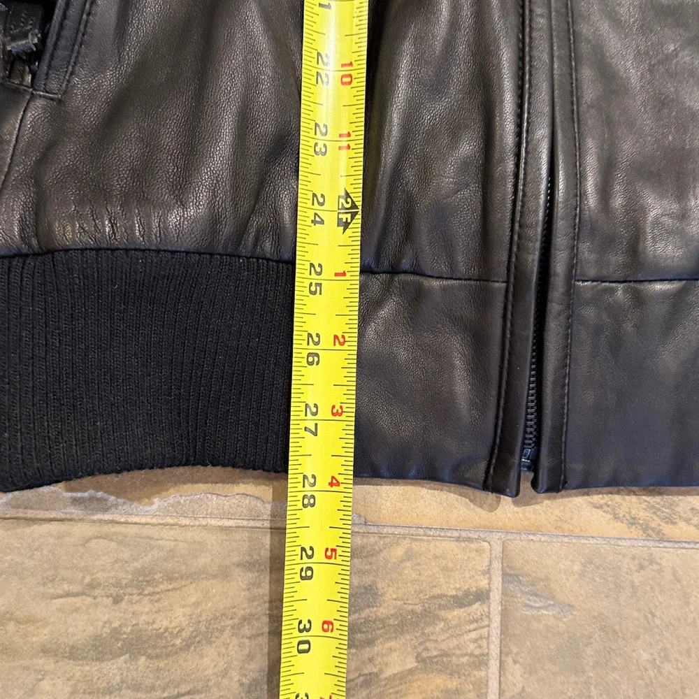 Tumi Dark Brown rainproof Leather Jacket